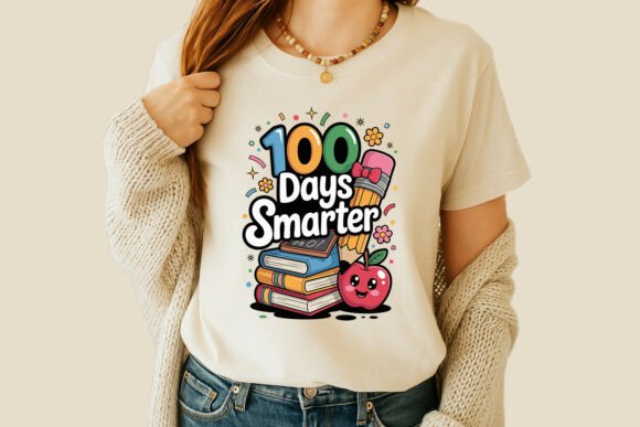 100 Days Smarter Back to School T-Shirt