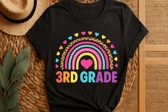 3rd Grade Back to School T-shirt Design