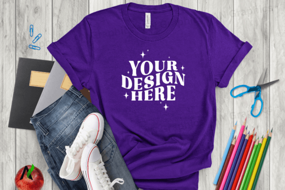 Back to School Bella Canvas Mockup 0245