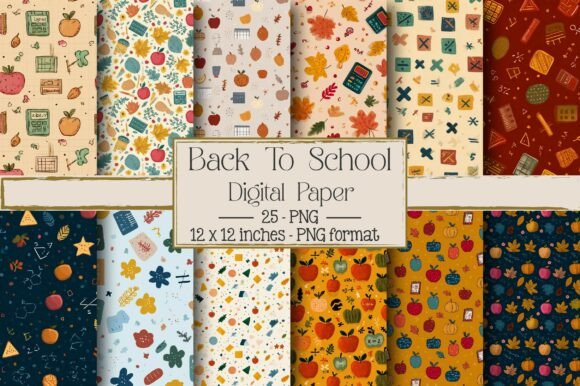 Back to School Fall Math Patterns