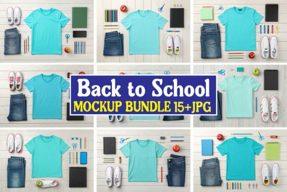 Back to School Mockup Bundle 06: A Powerful Tool for Designers and Entrepreneurs