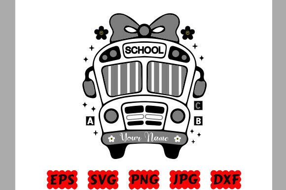 Back to School SVG Custom Name Shirt Design