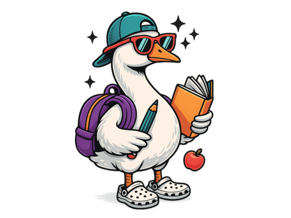 Coquette Girl Boy Back to School PNG: A Design Asset for Creative and Commercial Use
