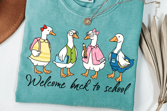 Goose Back to School PNG: A Versatile and Cute Design Asset for Creative Projects