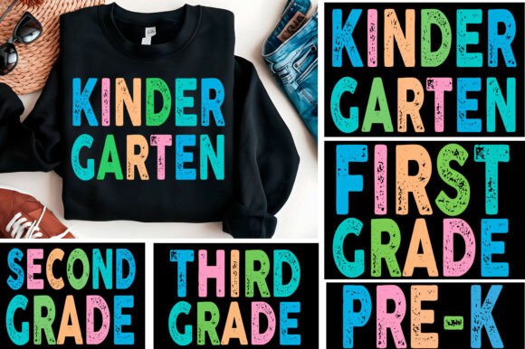 Preppy Back to School Bundle PNG, Back T: A Versatile Digital Asset for Creative Projects