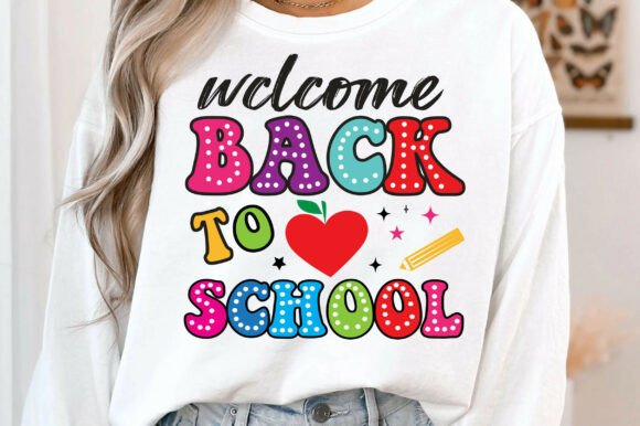 Retro Welcome Back to School SVG PNG: A Versatile Asset for Creative and Business Workflows